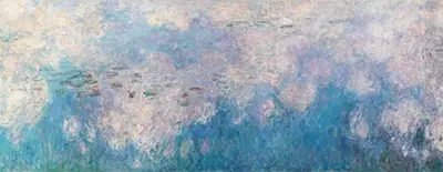 Die Seerosen - Die Wolken Claude Monet